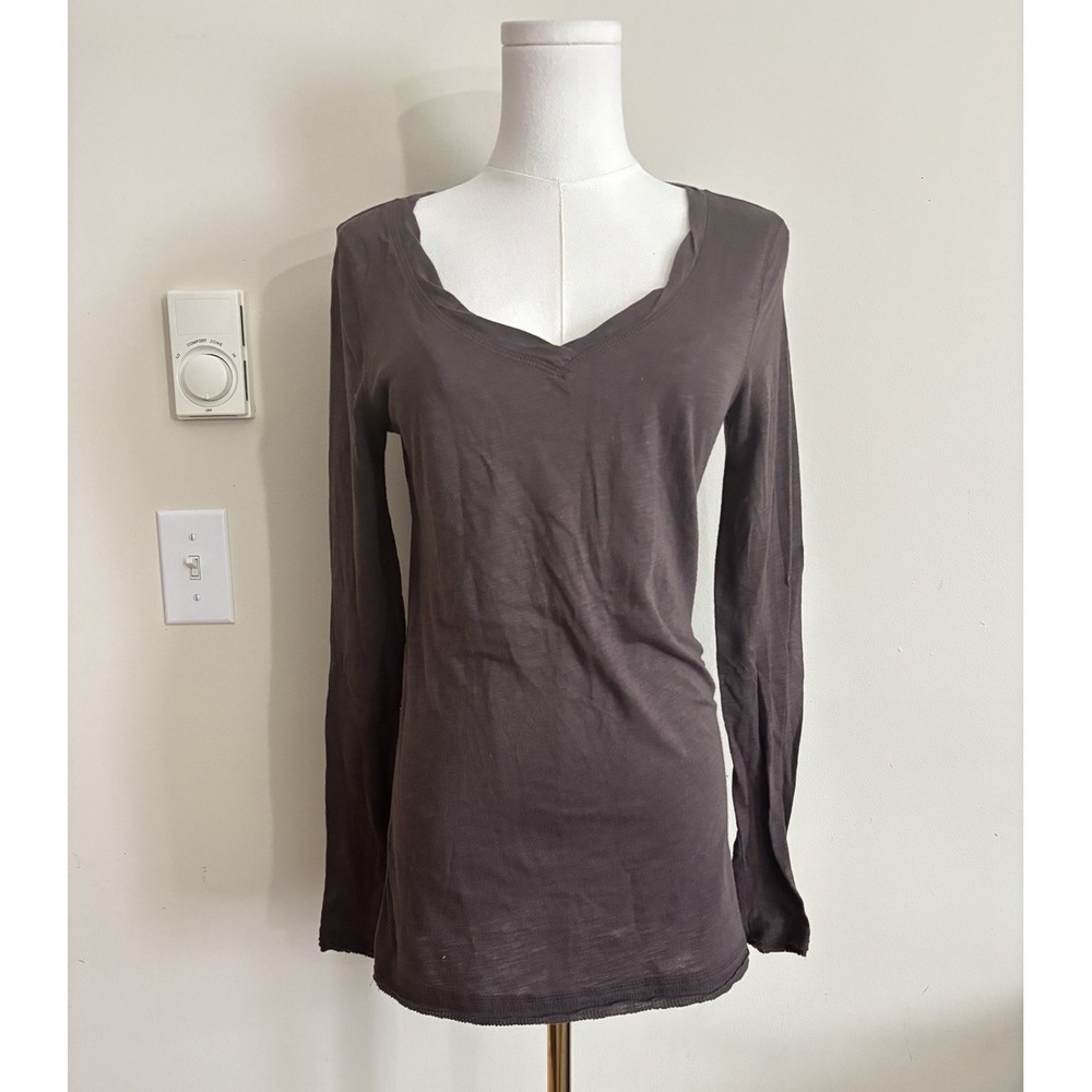 Vintage Y2K Mudd Shirt Slim Fit Earthy Brown Bella Swan Medium Cotton Autumn